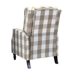 Fauteuil inclinable moderne en polyester Victor pour salon | Karat Home