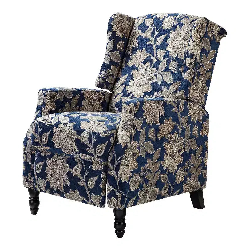 Fauteuil inclinable moderne en polyester Victor pour salon | Karat Home
