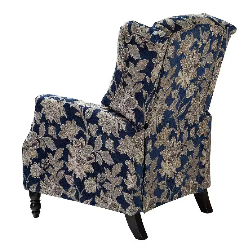 Fauteuil inclinable moderne en polyester Victor pour salon | Karat Home