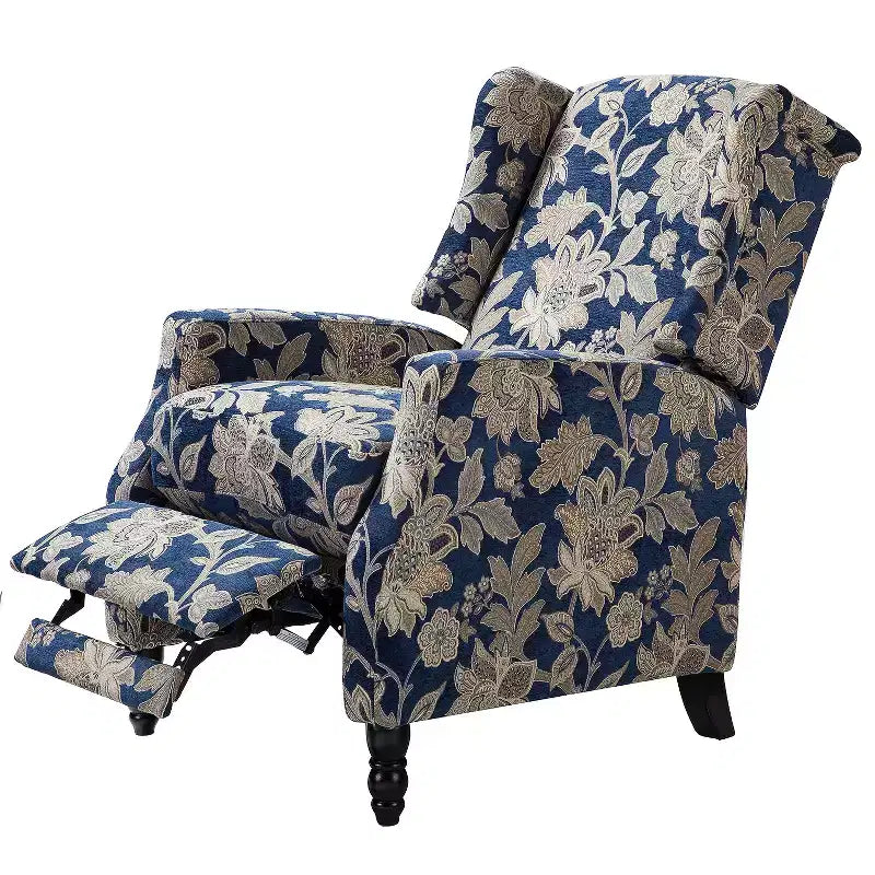 Fauteuil inclinable moderne en polyester Victor pour salon | Karat Home