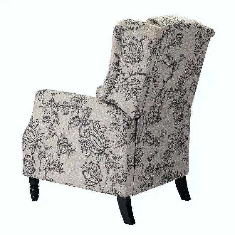 Fauteuil inclinable moderne en polyester Victor pour salon | Karat Home
