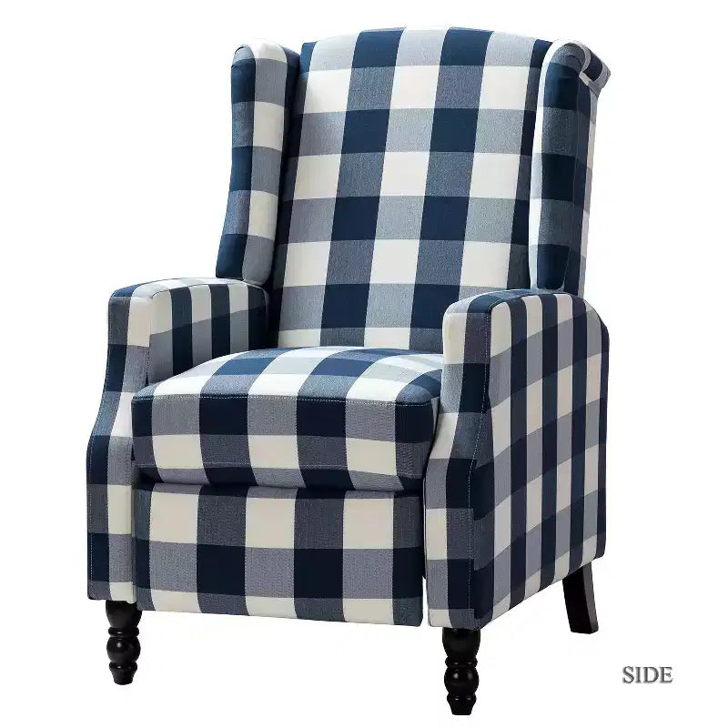 Fauteuil inclinable moderne en polyester Victor pour salon | Karat Home