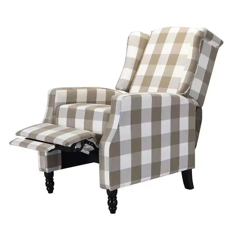 Fauteuil inclinable moderne en polyester Victor pour salon | Karat Home