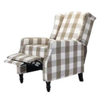 Fauteuil inclinable moderne en polyester Victor pour salon | Karat Home