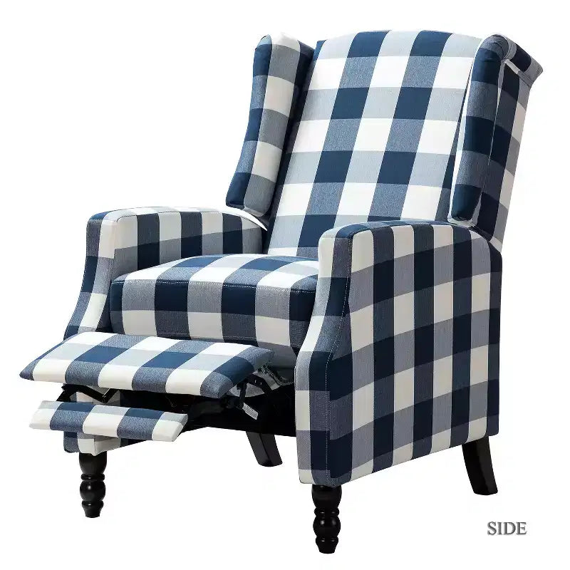 Fauteuil inclinable moderne en polyester Victor pour salon | Karat Home