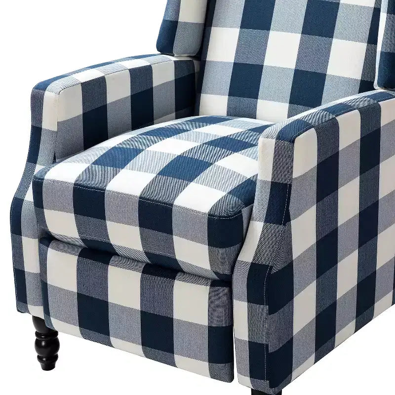 Fauteuil inclinable moderne en polyester Victor pour salon | Karat Home