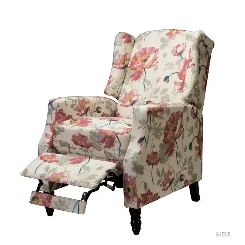 Fauteuil inclinable moderne en polyester Victor pour salon | Karat Home