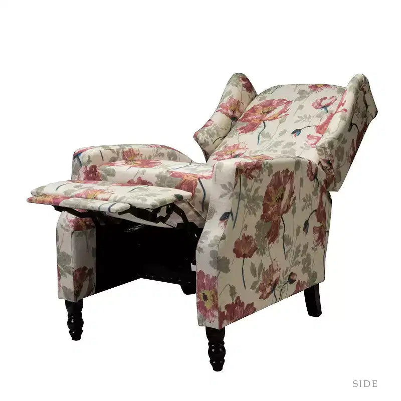 Fauteuil inclinable moderne en polyester Victor pour salon | Karat Home