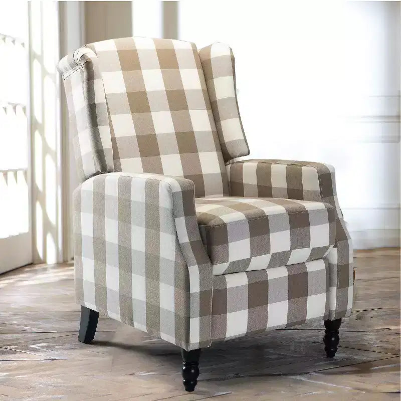 Fauteuil inclinable moderne en polyester Victor pour salon | Karat Home