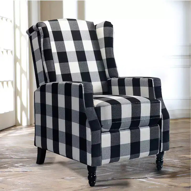 Fauteuil inclinable moderne en polyester Victor pour salon | Karat Home