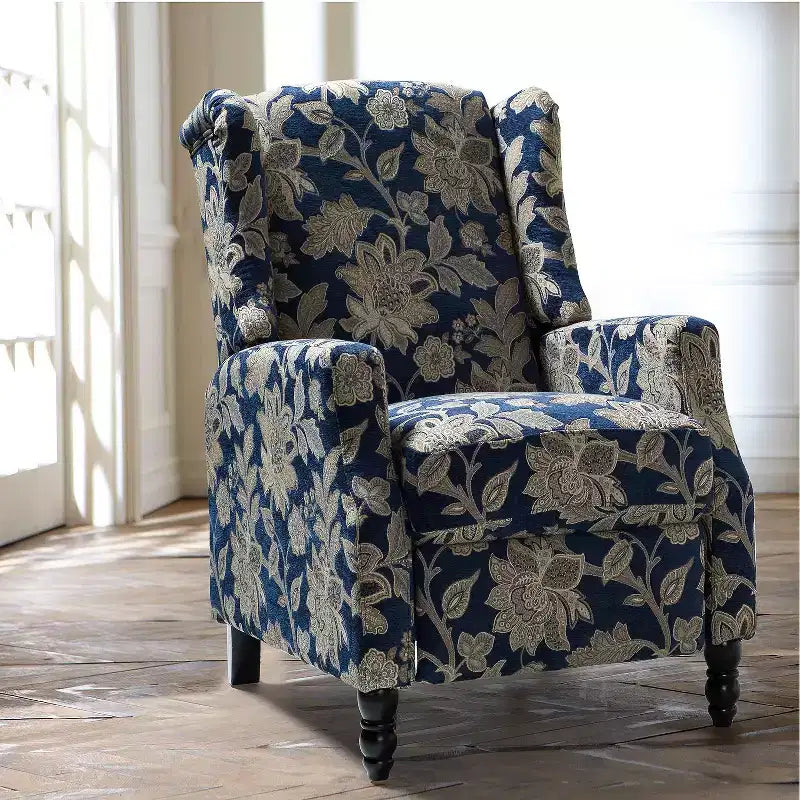 Fauteuil inclinable moderne en polyester Victor pour salon | Karat Home