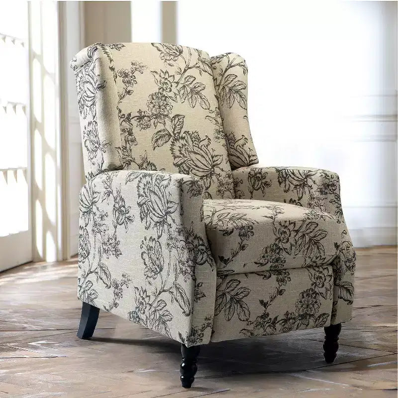 Fauteuil inclinable moderne en polyester Victor pour salon | Karat Home