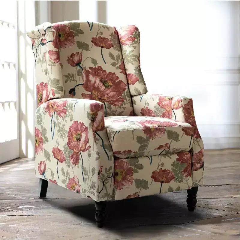 Fauteuil inclinable moderne en polyester Victor pour salon | Karat Home