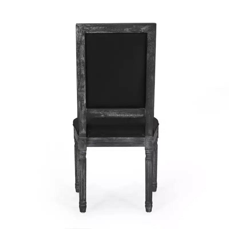 Lot de 2 chaises de salle à manger tapissées en bois style campagne française Regina - Christopher Knight Home