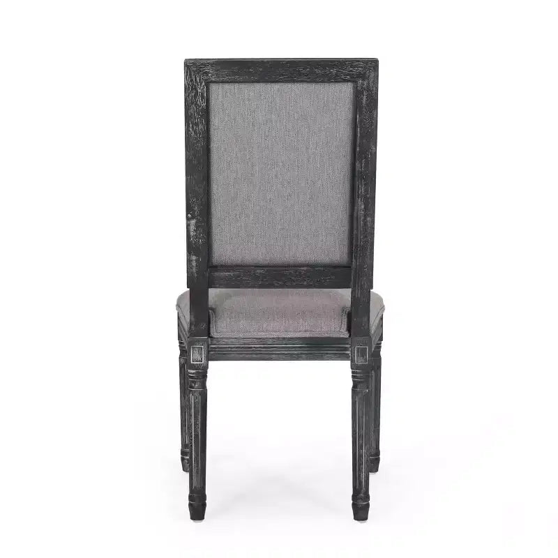 Lot de 2 chaises de salle à manger tapissées en bois style campagne française Regina - Christopher Knight Home