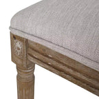 Lot de 2 chaises de salle à manger tapissées en bois style campagne française Regina - Christopher Knight Home