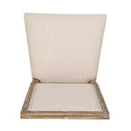 Lot de 2 chaises de salle à manger tapissées en bois style campagne française Regina - Christopher Knight Home