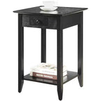 Table d'appoint American Heritage avec étagère à tiroir - Breighton Home