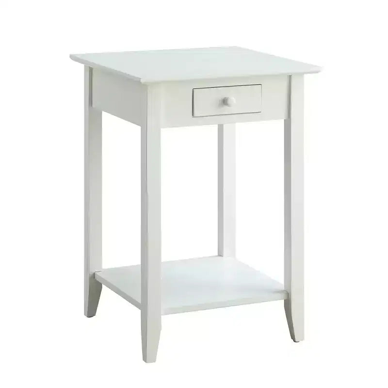 Table d'appoint American Heritage avec étagère à tiroir - Breighton Home