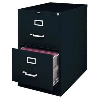 Meuble de classement vertical commercial Hirsh à 2 tiroirs pour documents de format légal