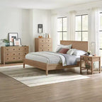 Lit Arden Panel Wood Driftwood Clair - Alaterre Furniture