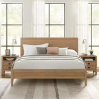 Lit Arden Panel Wood Driftwood Clair - Alaterre Furniture