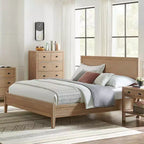 Lit Arden Panel Wood Driftwood Clair - Alaterre Furniture