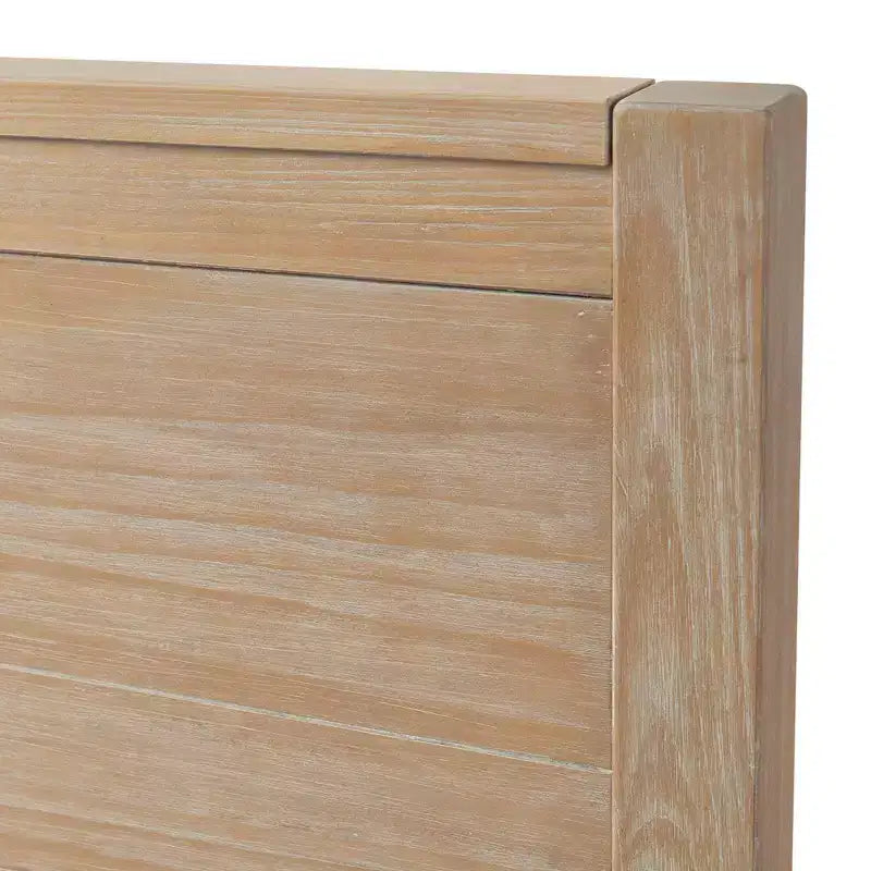 Lit Arden Panel Wood Driftwood Clair - Alaterre Furniture