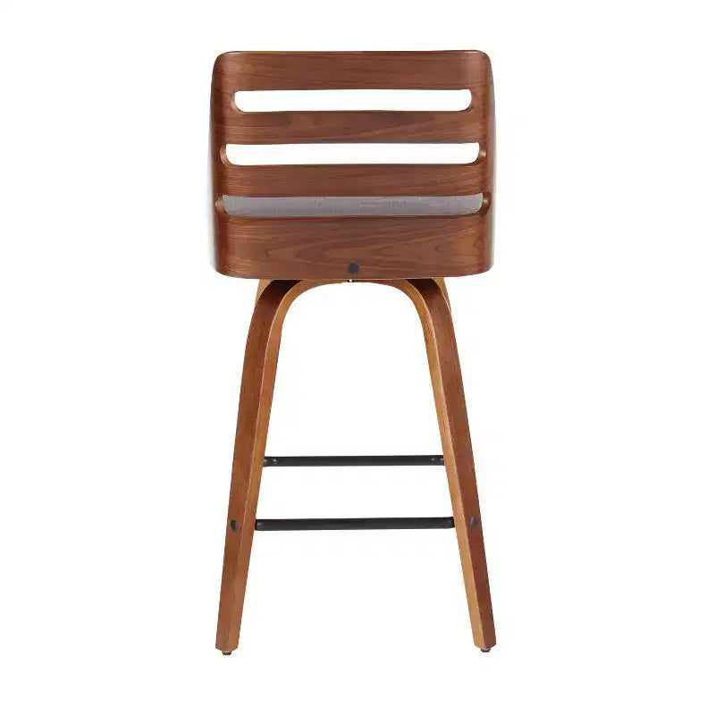 Ensemble de 2 tabourets de bar hauteur comptoir rembourrés Trevi - Lumisource