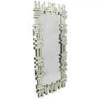 Miroir mural rectangulaire moderne Northlight 47 doré champagne