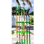 Green Touch Industries Inc Grand support de rangement en acier pour outils à main, pour remorques ouvertes, vert