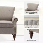 Lot de 2 fauteuils Cythnus avec coussins amovibles | ART OF LIVING DESIGNS
