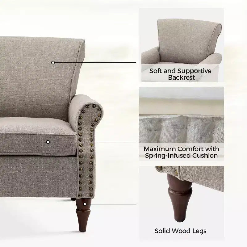 Lot de 2 fauteuils Cythnus avec coussins amovibles | ART OF LIVING DESIGNS