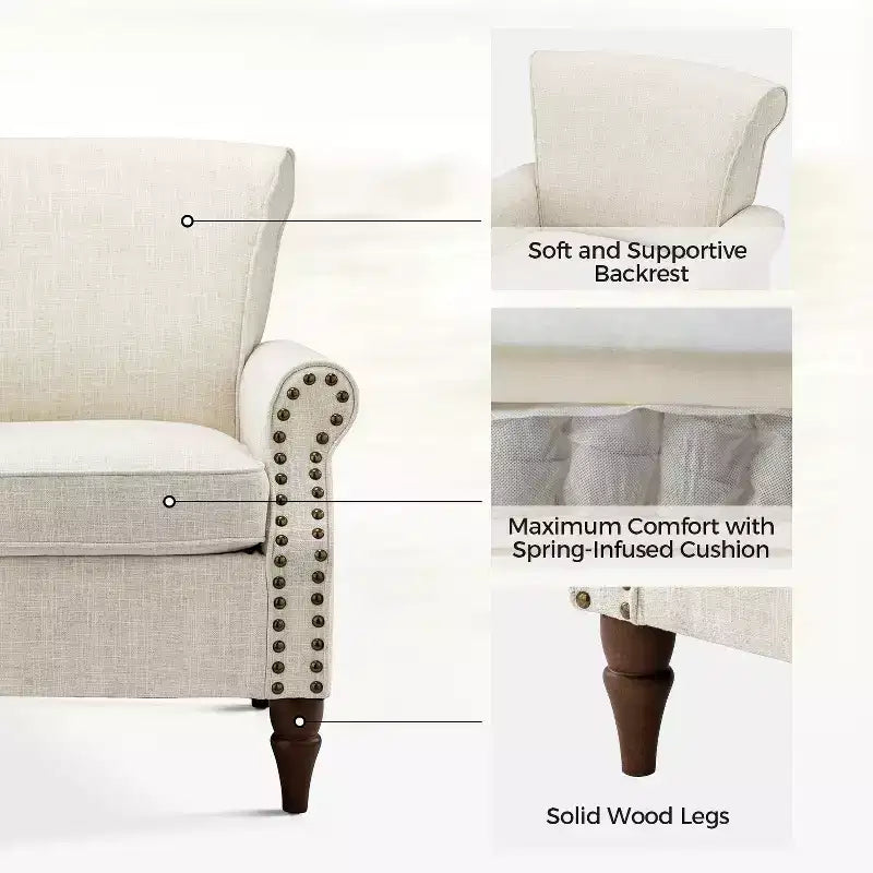 Lot de 2 fauteuils Cythnus avec coussins amovibles | ART OF LIVING DESIGNS