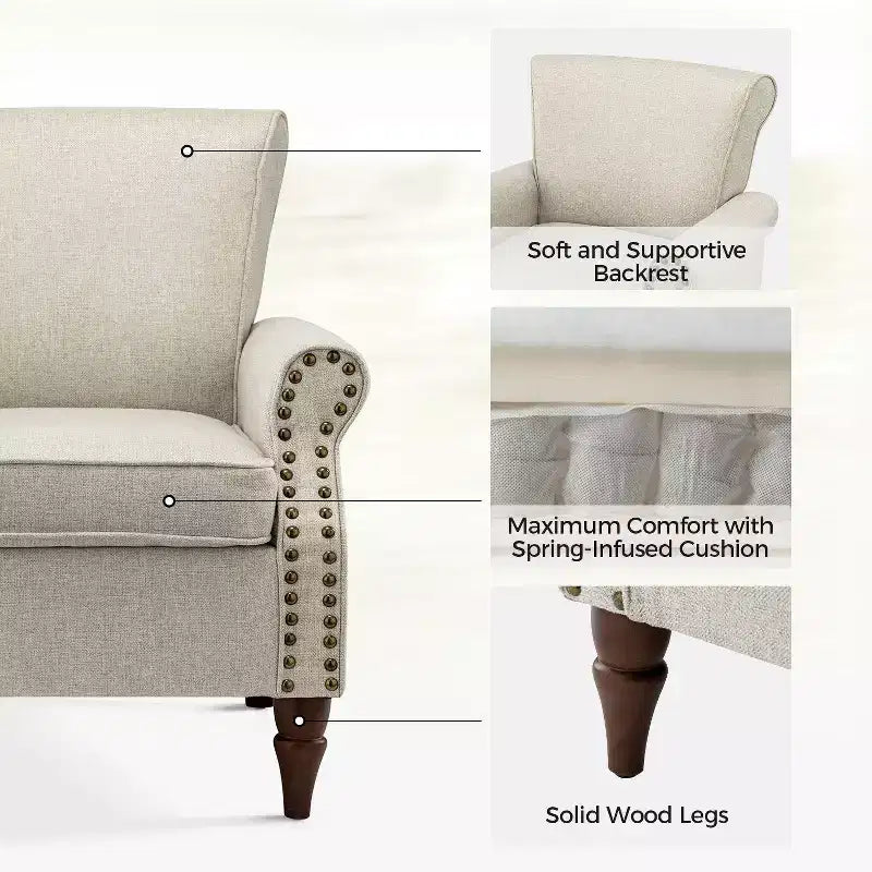 Lot de 2 fauteuils Cythnus avec coussins amovibles | ART OF LIVING DESIGNS