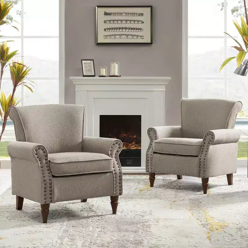 Lot de 2 fauteuils Cythnus avec coussins amovibles | ART OF LIVING DESIGNS