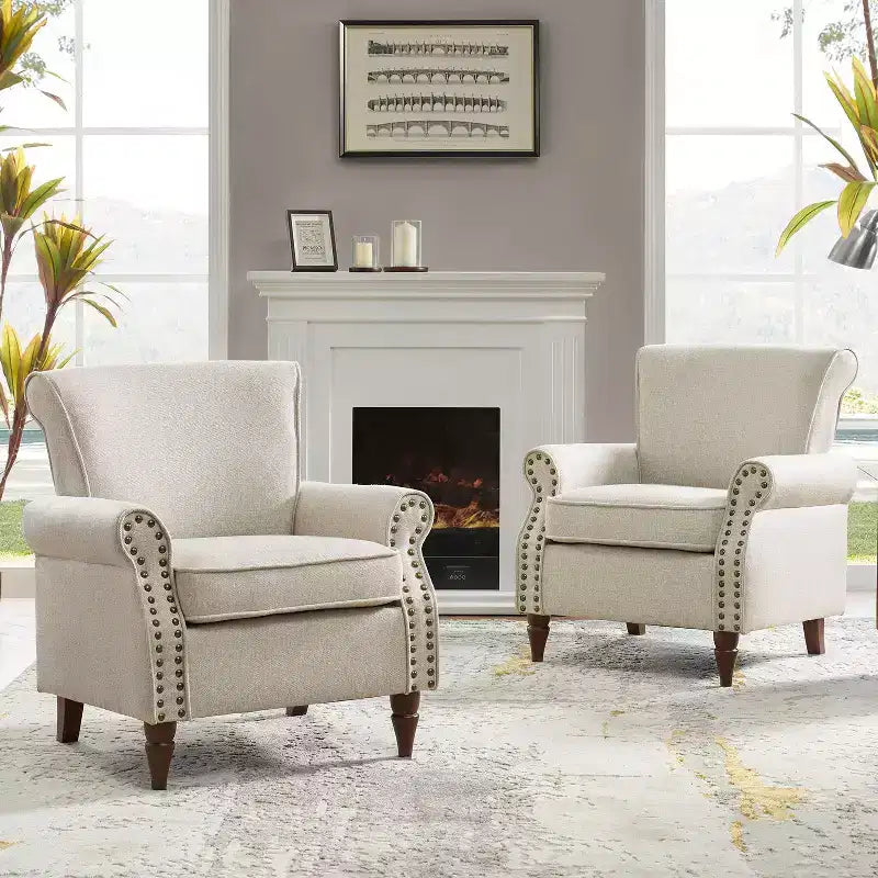 Lot de 2 fauteuils Cythnus avec coussins amovibles | ART OF LIVING DESIGNS