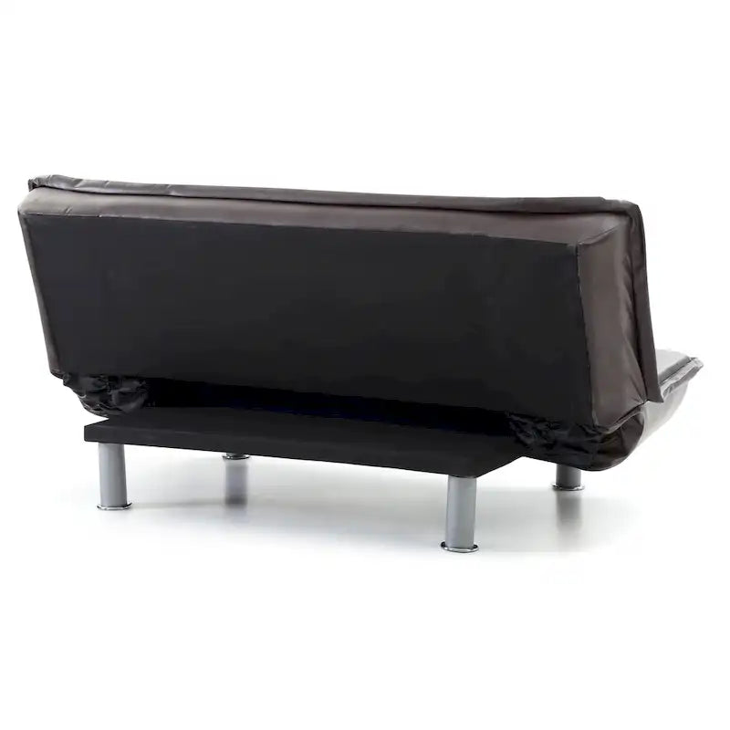 Canapé convertible en similicuir Lionel