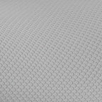 Chaise de bureau ergonomique pivotante Kelista de Flash Furniture à dossier mi-hauteur avec accoudoirs relevables et roulettes transparentes