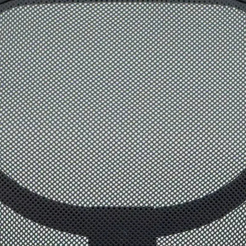 Chaise de bureau ergonomique pivotante Emma and Oliver en maille à dossier mi-hauteur avec dossier carré incurvé et accoudoirs