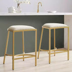 Ensemble de 2 tabourets de bar hauteur comptoir Ellery - Crosley