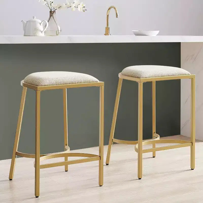 Ensemble de 2 tabourets de bar hauteur comptoir Ellery - Crosley
