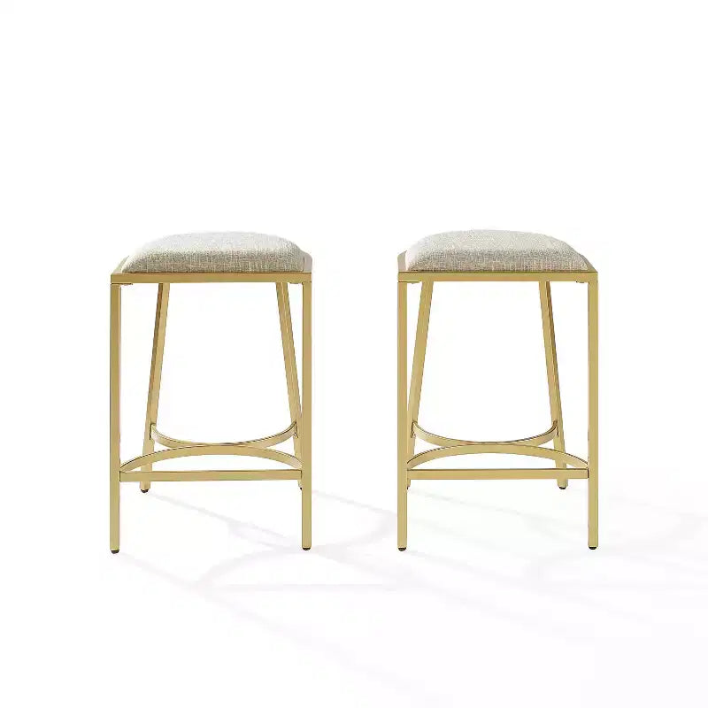 Ensemble de 2 tabourets de bar hauteur comptoir Ellery - Crosley