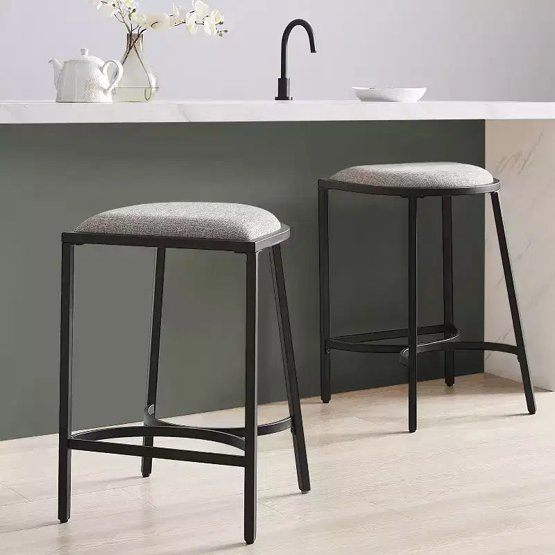 Ensemble de 2 tabourets de bar hauteur comptoir Ellery - Crosley