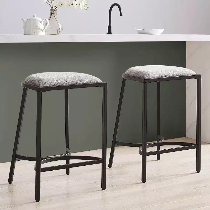 Ensemble de 2 tabourets de bar hauteur comptoir Ellery - Crosley
