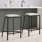 Ensemble de 2 tabourets de bar hauteur comptoir Ellery - Crosley