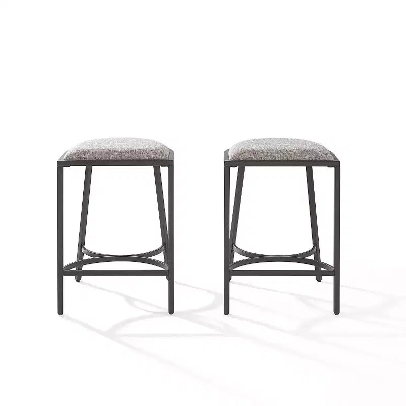 Ensemble de 2 tabourets de bar hauteur comptoir Ellery - Crosley