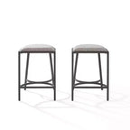 Ensemble de 2 tabourets de bar hauteur comptoir Ellery - Crosley