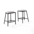 Set of 2 Ellery Counter Height Barstools - Crosley