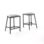 Set of 2 Ellery Counter Height Barstools - Crosley